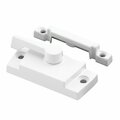 Prime-Line Window Sash Lock 2-1/16 H/C w/Keeper 2-1/16 H/C Die White w/Screws F 2912